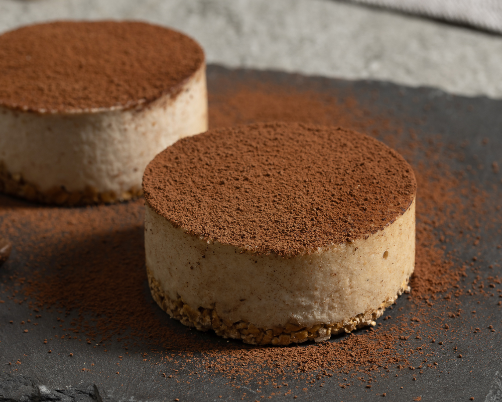 Tiramisù vellutato con crema di anacardi