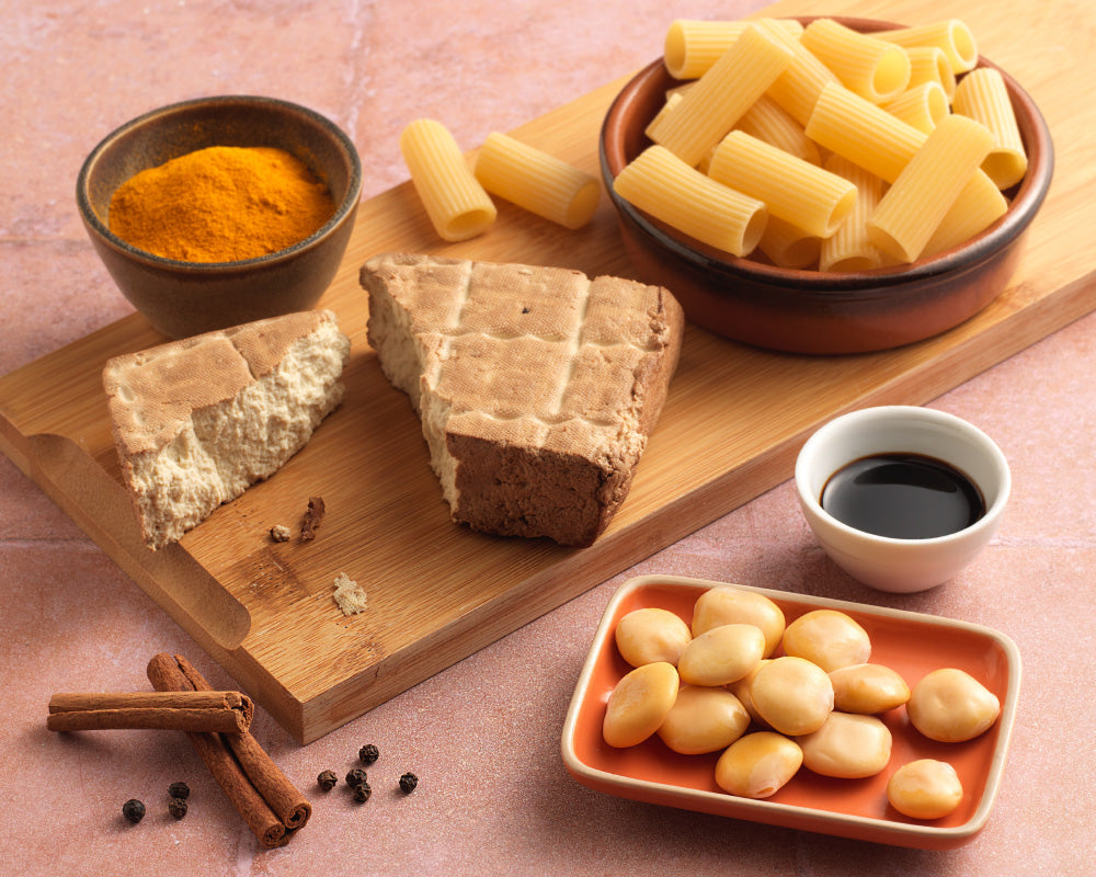 Pasta alla carbonara vegetale