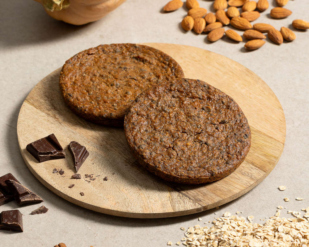 Brownie fondente alla zucca