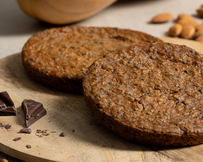 Brownie fondente alla zucca