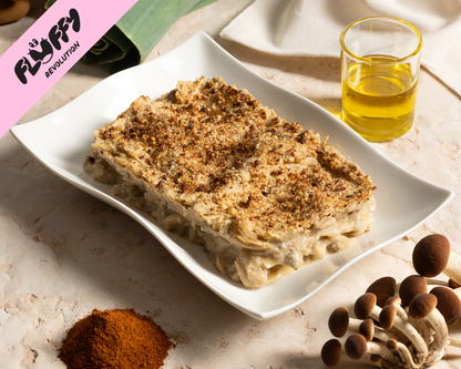 Lasagnetta delicata ai funghi con porcini