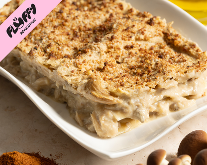 Lasagnetta delicata ai funghi con porcini