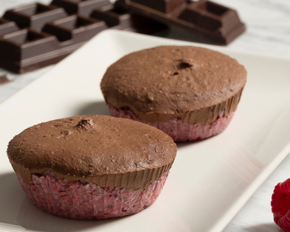 Mousse vellutata cioccolato e lamponi