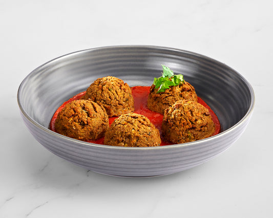 Polpette di lenticchie al sugo