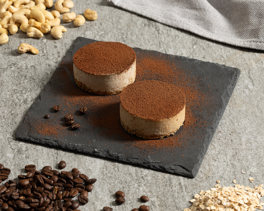 Tiramisù vellutato con crema di anacardi