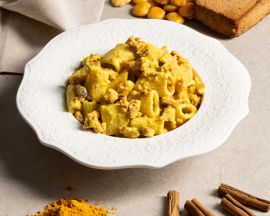 Pasta alla carbonara vegetale